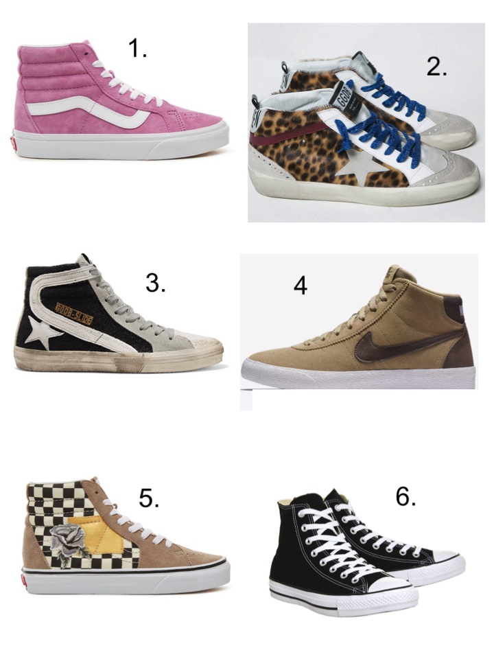 hi top trainers