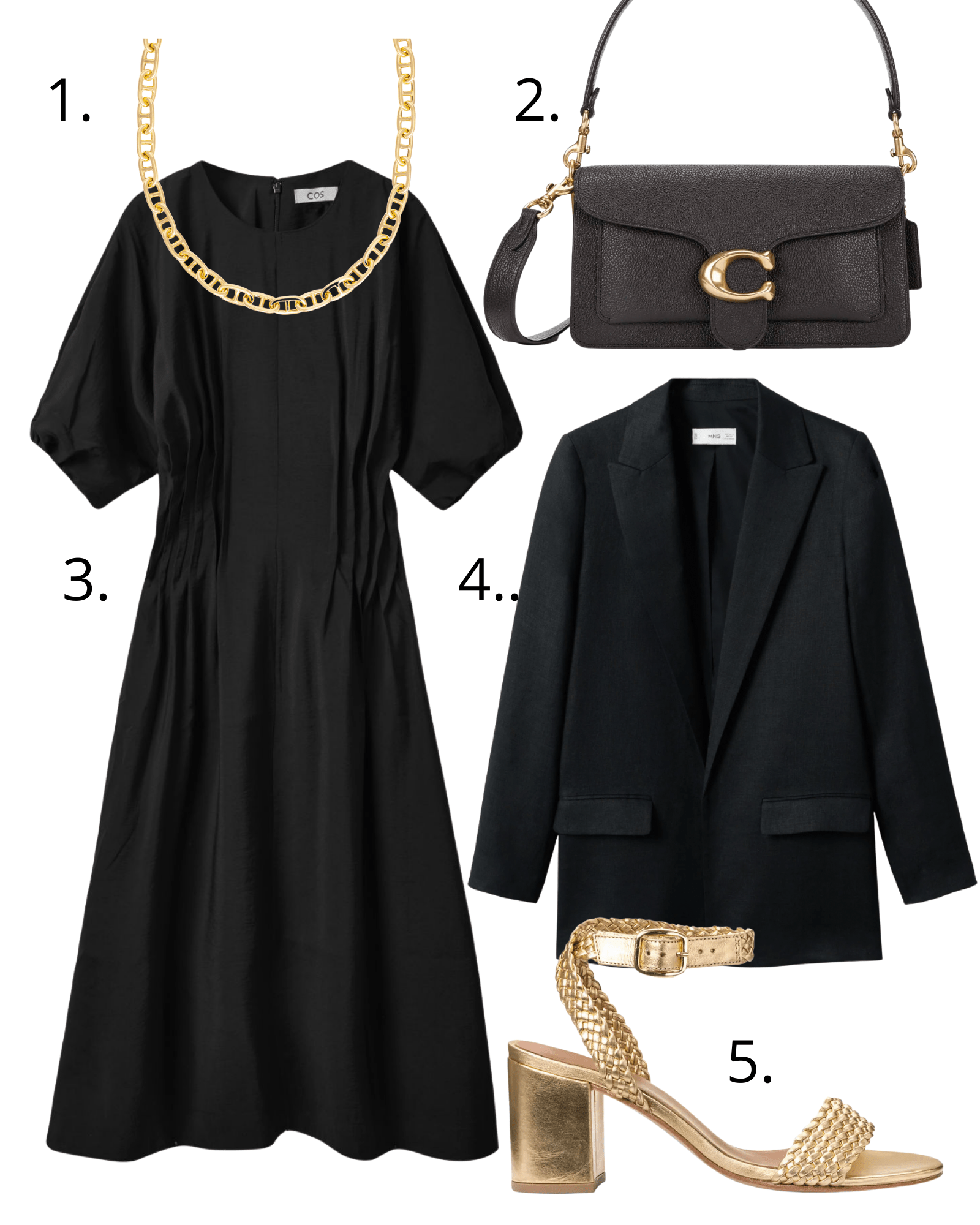 black summer dress