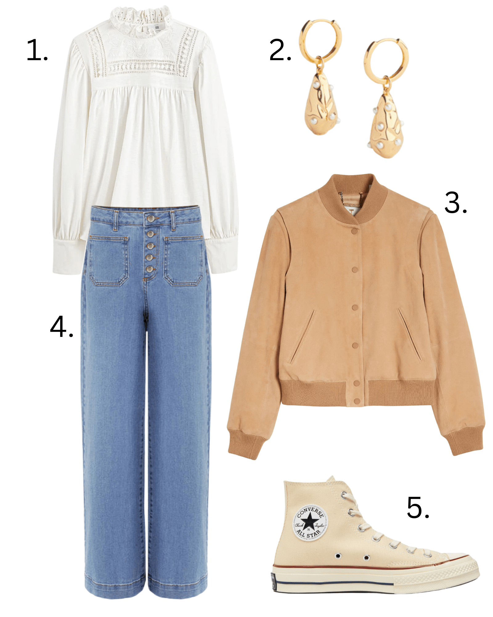 Six smart/casual outfits 